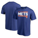 New York Mets Fanatics Branded Onside Stripe T-Shirt - Royal