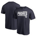 San Diego Padres Fanatics Branded Onside Stripe T-Shirt - Navy