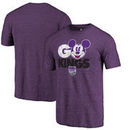 Sacramento Kings Fanatics Branded Disney Rally Cry Tri-Blend T-Shirt - Purple