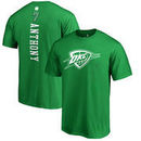 Oklahoma City Thunder Fanatics Branded St. Patrick's Day Backer Name & Number Carmelo Anthony T-Shirt - Kelly Green