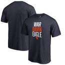 Auburn Tigers Fanatics Branded Hometown Collection War Damn Eagle T-Shirt - Navy