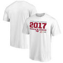Alabama Crimson Tide Fanatics Branded College Football Playoff 2017 National Champions Offside T-Shirt – White