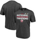 Alabama Crimson Tide Fanatics Branded College Football Playoff 2017 National Champions Punt Performance T-Shirt – Heather Gray
