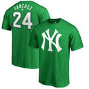 Gary Sanchez New York Yankees Fanatics Branded St. Patrick's Day Stack Name & Number T-Shirt - Kelly Green