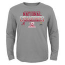Alabama Crimson Tide Toddler College Football Playoff 2017 National Champions Blend Long Sleeve T-Shirt – Gray