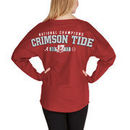 Alabama Crimson Tide Fanatics Branded Women's College Football Playoff 2017 National Champions Play Clock Spirit Jersey Long Sle