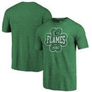Calgary Flames Fanatics Branded St. Patrick's Day Emerald Isle Tri-Blend T-Shirt - Green