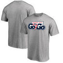 Capital City Go-Go Fanatics Branded Primary Logo T-Shirt - Heathered Gray