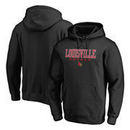 Louisville Cardinals Fanatics Branded True Sport Soccer Pullover Hoodie - Black