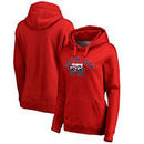 Capital City Go-Go Fanatics Branded Women's Overtime Plus Size Pullover Hoodie - Red