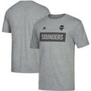 Seattle Sounders FC adidas Bar None Tri-Blend T-Shirt – Heathered Gray