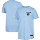 New York City FC adidas Engineered Pocket T-Shirt – Light Blue