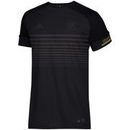 LAFC adidas Striped Chest T-Shirt – Black