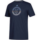 New York City FC adidas Redirection Logo T-Shirt – Navy