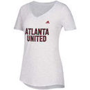Atlanta United FC adidas Over Inked V-Neck T-Shirt – Heathered Gray
