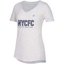 New York City FC adidas Over Inked V-Neck T-Shirt – Heathered Gray