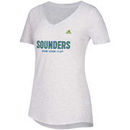 Seattle Sounders FC adidas Over Inked V-Neck T-Shirt – Heathered Gray