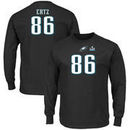 Zach Ertz Philadelphia Eagles NFL Pro Line by Fanatics Branded Super Bowl LII Bound Eligible Receiver Patch Name & Number Long S