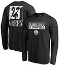 Draymond Green Golden State Warriors Fanatics Branded Yin & Yang Name and Number Long Sleeve T-Shirt – Black