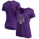 TCU Horned Frogs Fanatics Branded Women's Up the Funk V-Neck T-Shirt - Purple