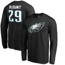 LeGarrette Blount Philadelphia Eagles NFL Pro Line by Fanatics Branded Player Icon Name & Number Long Sleeve T-Shirt – Black