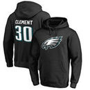 Corey Clement Philadelphia Eagles NFL Pro Line by Fanatics Branded Player Icon Name & Number Pullover Hoodie – Black