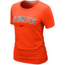 Nike Oklahoma State Cowboys Womens Arch Crew T-Shirt - Orange