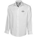 Cutter & Buck New York Jets White Epic Easy Care Dobby Long Sleeve Button Down Shirt