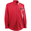 Antigua San Francisco 49ers Esteem Long Sleeve Button-Down Shirt - Scarlet