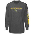 Majestic West Virginia Mountaineers Classic Victory Long Sleeve T-Shirt - Charcoal