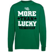 LSU Tigers St. Patrick's Day More Than Lucky Long Sleeve T-Shirt - Kelly Green