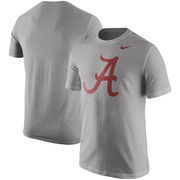 Alabama Crimson Tide Nike Logo T-Shirt - Gray