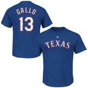 Joey Gallo Texas Rangers Majestic Official Name and Number T-Shirt - Royal
