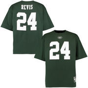 Darrelle Revis New York Jets Majestic Big & Tall Eligible Receiver Name and Number T-Shirt - Green