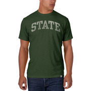 Michigan State Spartans '47 Distressed Vintage Scrum T-Shirt - Green