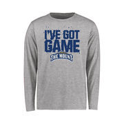 Mount St. Mary's Mountaineers Youth Got Game Long Sleeve T-Shirt - Heather Gray