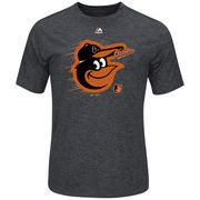 Baltimore Orioles Majestic Far Beyond T-Shirt - Charcoal