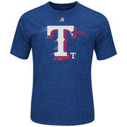 Texas Rangers Majestic Far Beyond T-Shirt - Royal