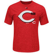 Cincinnati Reds Majestic Far Beyond T-Shirt - Red