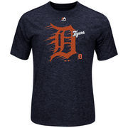 Detroit Tigers Majestic Far Beyond Cool Base T-Shirt - Navy