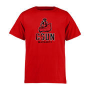 Cal State Northridge Matadors Youth Classic Primary T-Shirt - Red