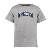 Mount St. Mary's Mountaineers Youth Classic Primary T-Shirt - Ash