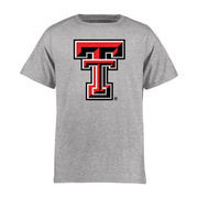 Texas Tech Red Raiders Youth Classic Primary T-Shirt - Ash