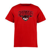 Western Oregon Wolves Youth Classic Primary T-Shirt - Red