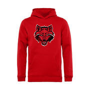 Arkansas State Red Wolves Youth Classic Primary Pullover Hoodie - Scarlet