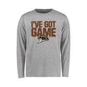 Western Michigan Broncos Youth Got Game Long Sleeve T-Shirt - Ash