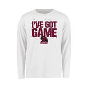 West Texas A&M Buffaloes Youth Got Game Long Sleeve T-Shirt - White