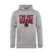 West Texas A&M Buffaloes Youth Got Game Pullover Hoodie - Ash