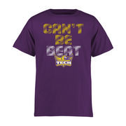 Tennessee Tech Golden Eagles Youth Can't Be Beat T-Shirt - Purple