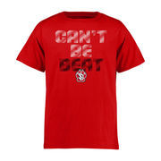 South Dakota Coyotes Youth Can't Be Beat T-Shirt - Red